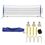 Vidaxl badminton net met shuttles 500x155 cm