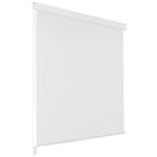 Vidaxl rolgordijn voor douche 140x240 cm wit