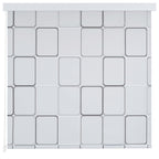 Vidaxl rolgordijn voor douche 80x240 cm vierkant