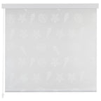 Vidaxl rolgordijn voor douche zeester 160x240 cm