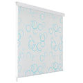 Vidaxl rolgordijn voor douche 80x240 cm bubbel
