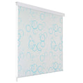 Vidaxl rolgordijn voor douche 120x240 cm bubbel
