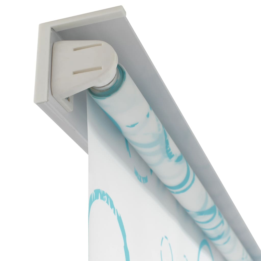 Vidaxl rolgordijn voor douche 160x240 cm bubbel