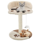 Vidaxl kattenkrabpaal met sisal krabpaal 40 cm beige en bruin