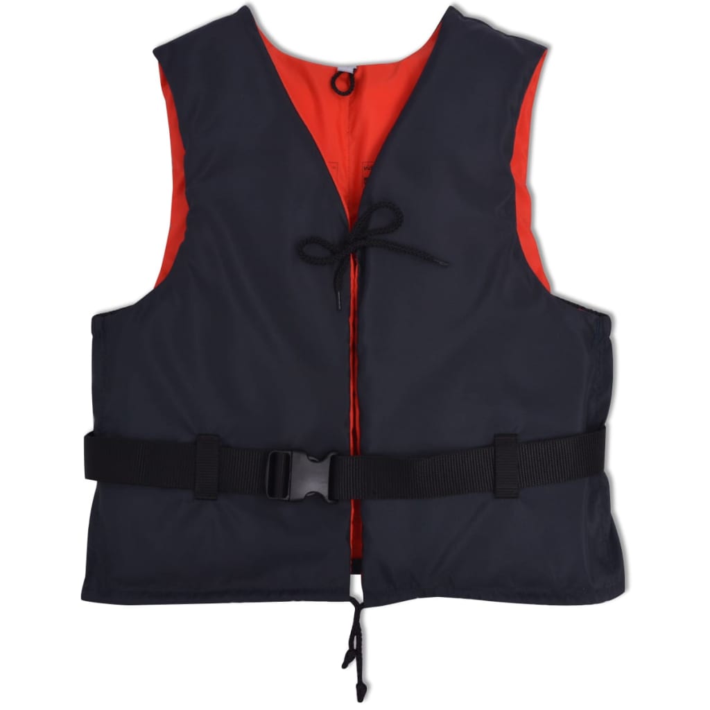 VidaXL Zwemvesten 50 N 70-90 kg marineblauw 4 st