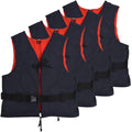 VidaXL Zwemvesten 50 N 90+ kg marineblauw 4 st
