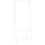 Vidaxl kledingrek 59x35x150 cm wit