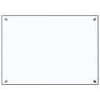 Vidaxl spatscherm keuken 70x50 cm gehard glas transparant
