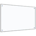 Vidaxl spatscherm keuken 80x50 cm gehard glas transparant