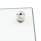 Vidaxl spatscherm keuken 90x50 cm gehard glas transparant