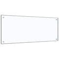 Vidaxl spatscherm keuken 100x40 cm gehard glas transparant