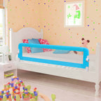 Vidaxl bedhekje peuter 120x42 cm polyester blauw