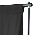 Vidaxl achtergrond zonder standaard 600x300 cm katoen zwart