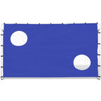 Vidaxl voetbaldoel met richtmuur hoogwaardig 240x92x150 cm staal
