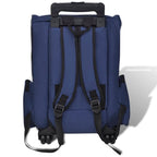 Vidaxl huisdierentrolley inklapbaar blauw