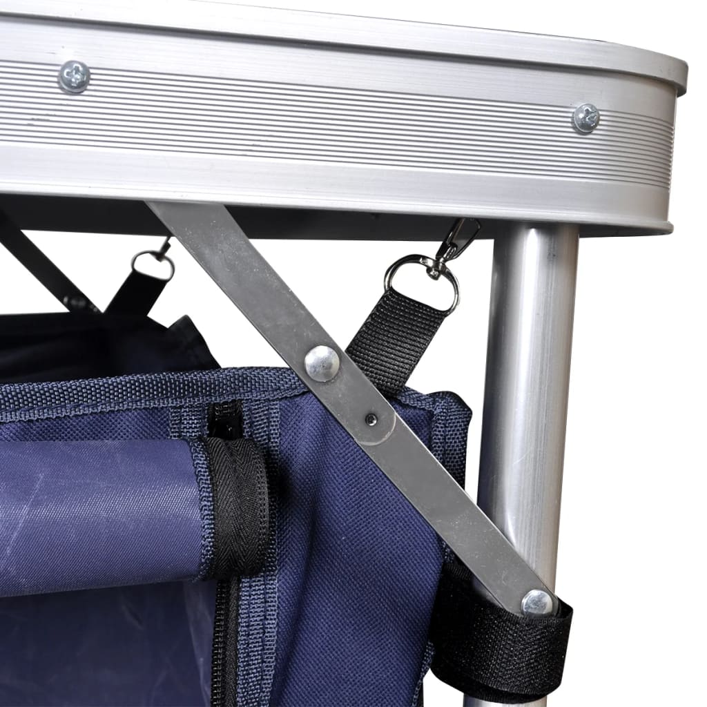 VidaXL Campingkastje met aluminium frame