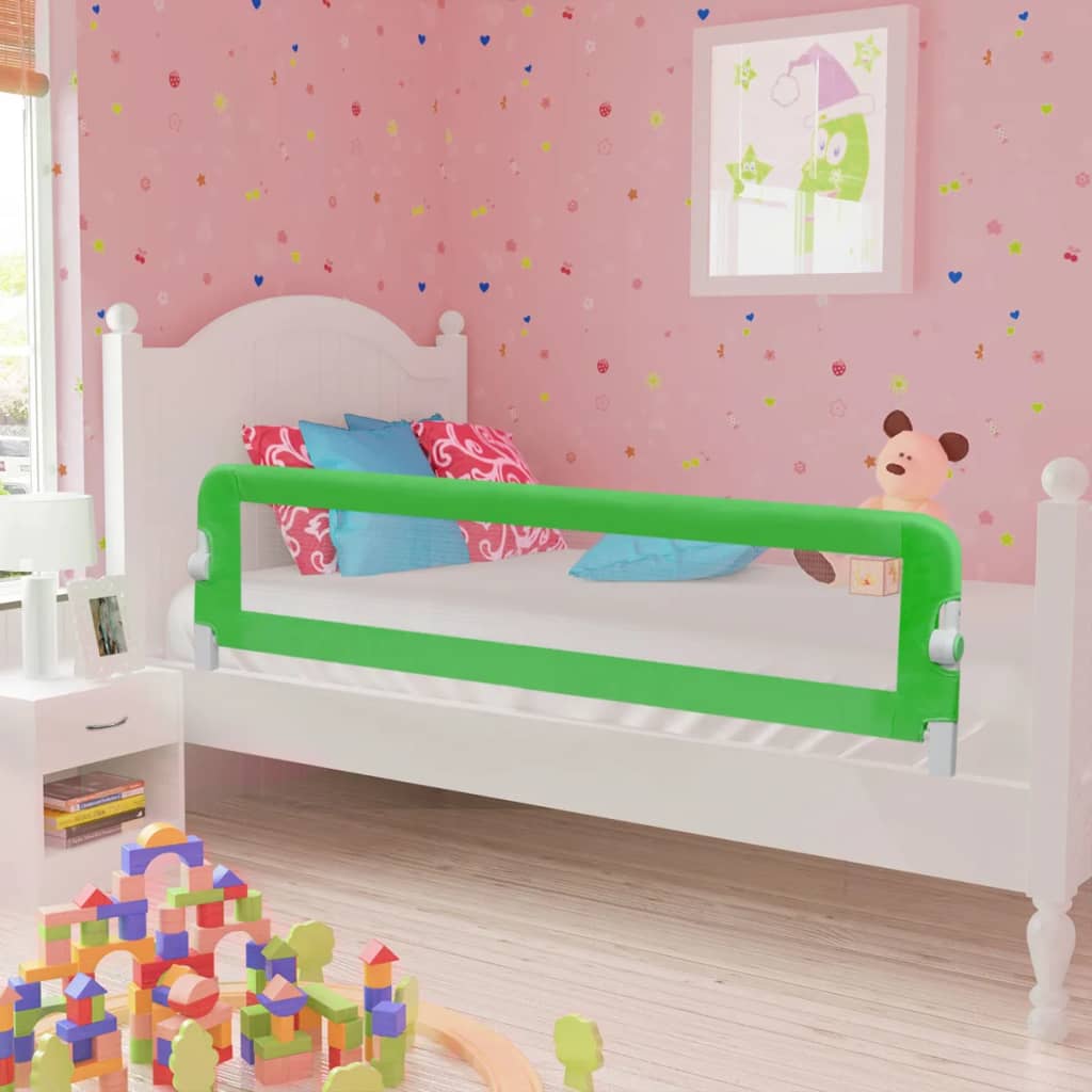 Vidaxl bedhekje peuter 150x42 cm groen