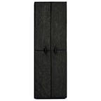 Vidaxl schoenenkast 60x30x166 cm stof zwart