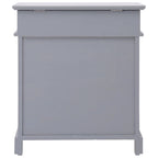 Vidaxl schoenenkast 50x28x58 cm paulowniahout grijs
