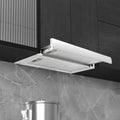 VidaXL Afzuigkap inbouw slank 480 m³ u aluminium roestvrij staal