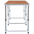 VidaXL Campingtafel inklapbaar 240x60 cm aluminium