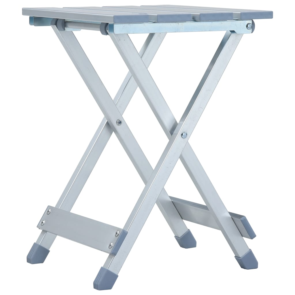 VidaXL Campingkruk 28x26x39 cm aluminium