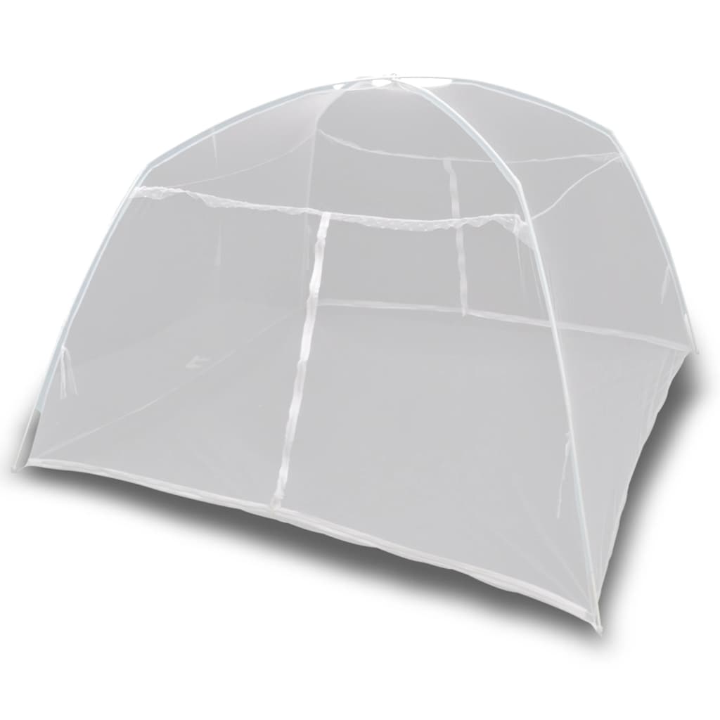VidaXL Tent 200x150x145 cm glasvezel wit