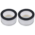 Vidaxl hepa-filters 2 st voor asstofzuigers wasbaar