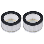 Vidaxl hepa-filters 2 st voor asstofzuigers wasbaar