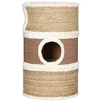 Vidaxl kattenkrabton 60 cm zeegras