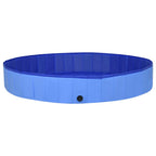 Vidaxl hondenzwembad inklapbaar 300x40 cm pvc blauw
