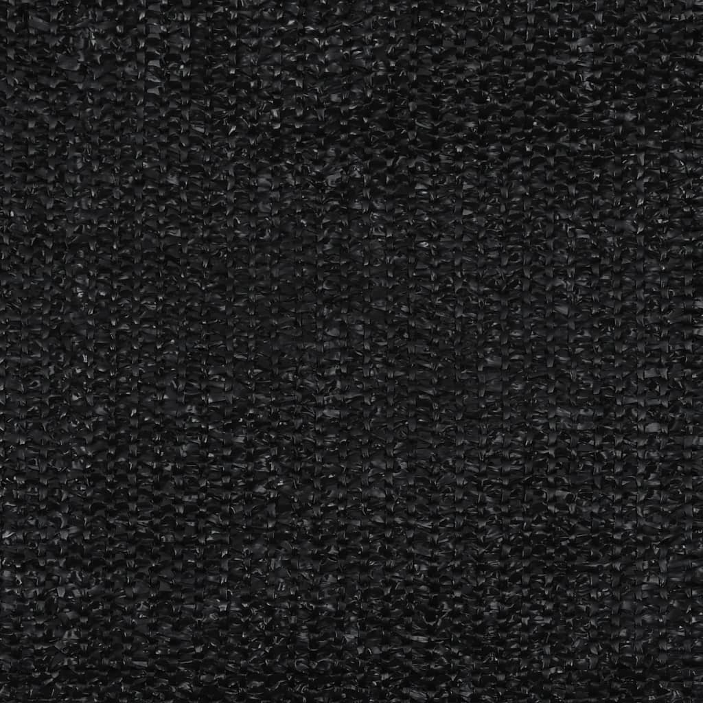 Vidaxl tenttapijt 250x400 cm zwart