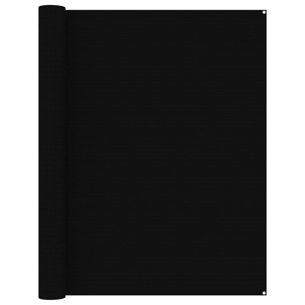 Vidaxl tenttapijt 250x500 cm zwart