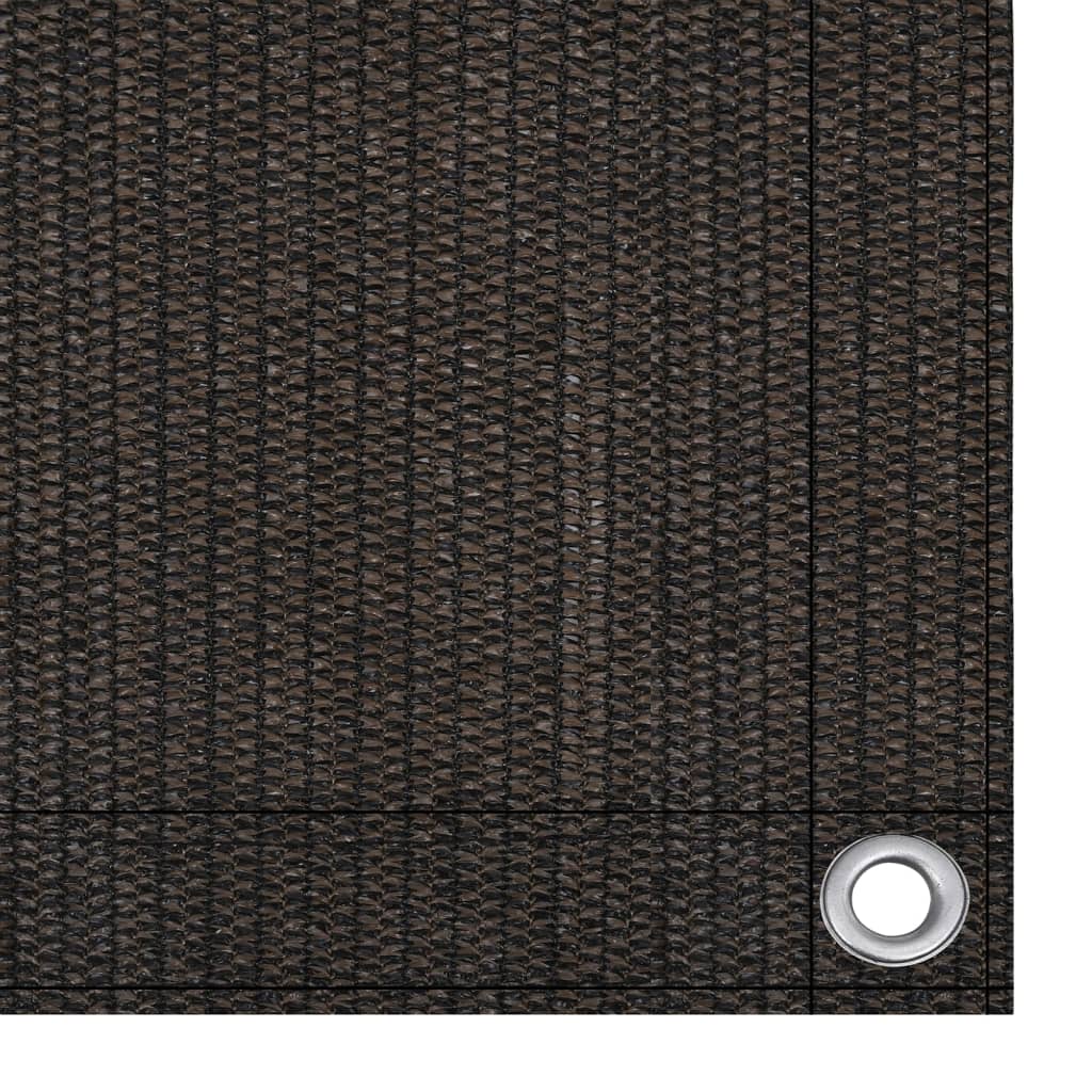 VidaXL Tenttapijt 250x250 cm bruin