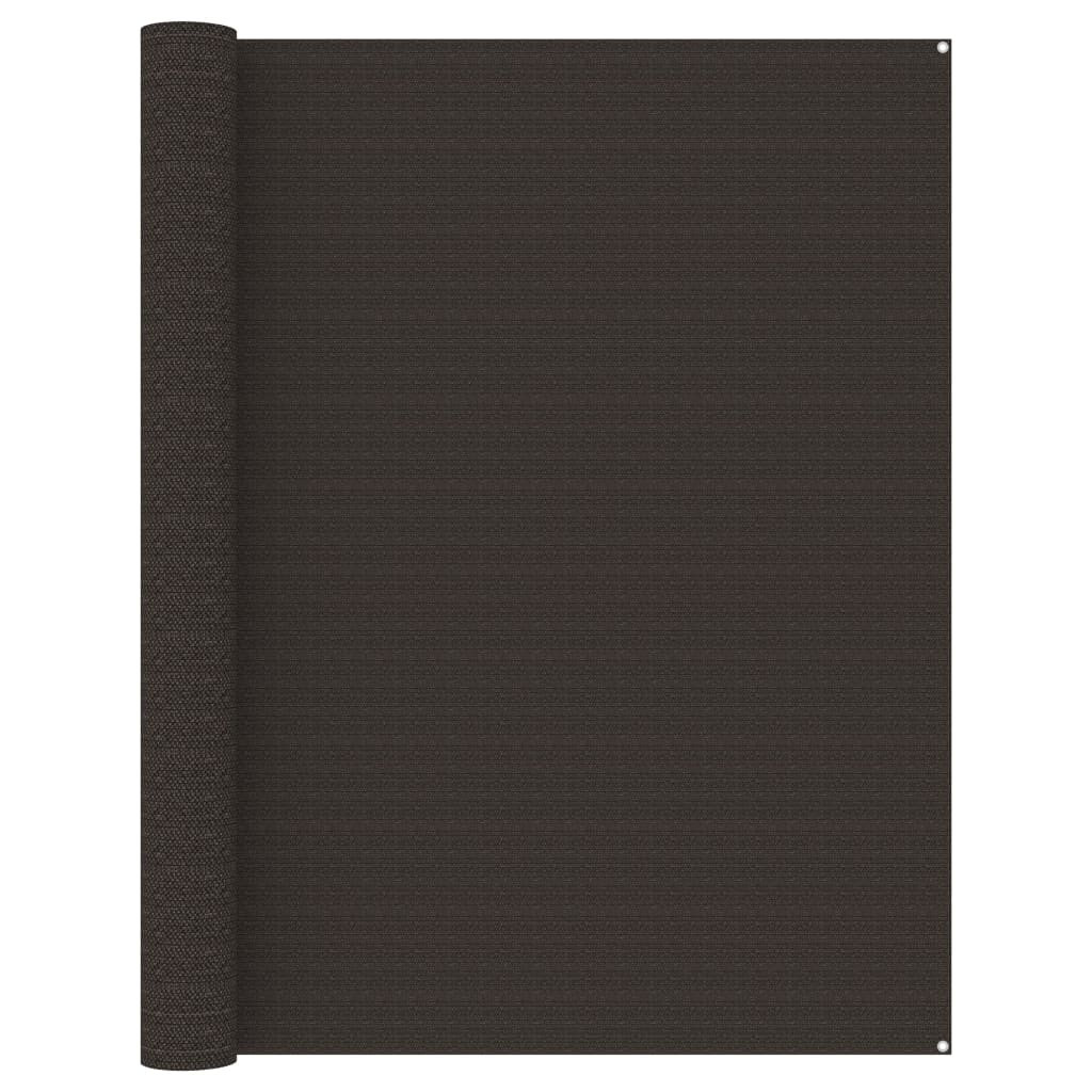 Vidaxl tenttapijt 250x450 cm bruin