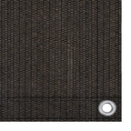 Vidaxl tenttapijt 400x400 cm bruin