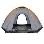 VidaXL Tent 6-persoons grijs