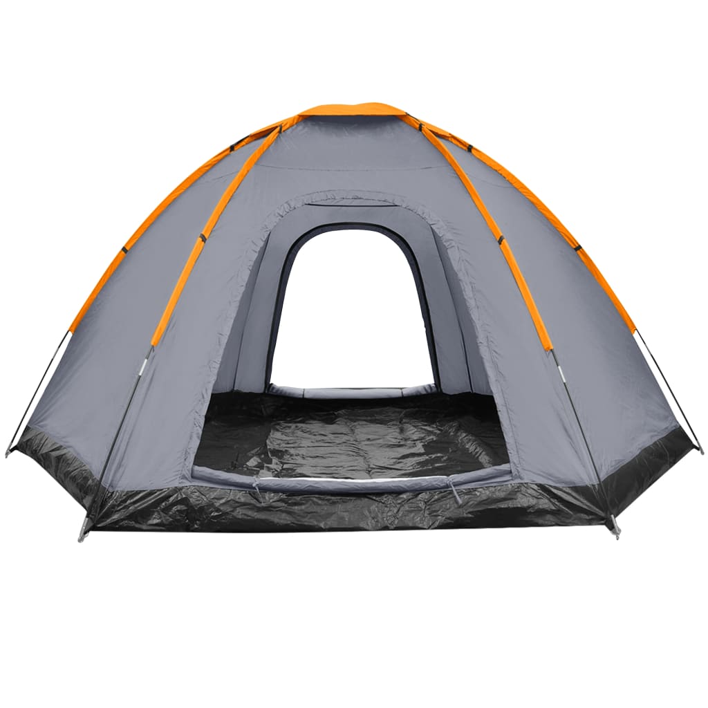 VidaXL Tent 6-persoons grijs