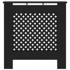 Vidaxl radiatorombouw 78 cm mdf zwart