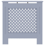 Vidaxl radiatorombouw 78 cm mdf grijs