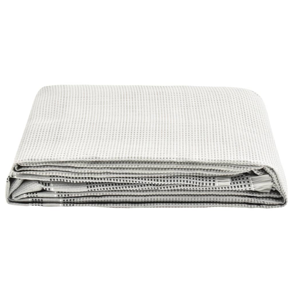 VidaXL Tenttapijt 600x250 cm grijs