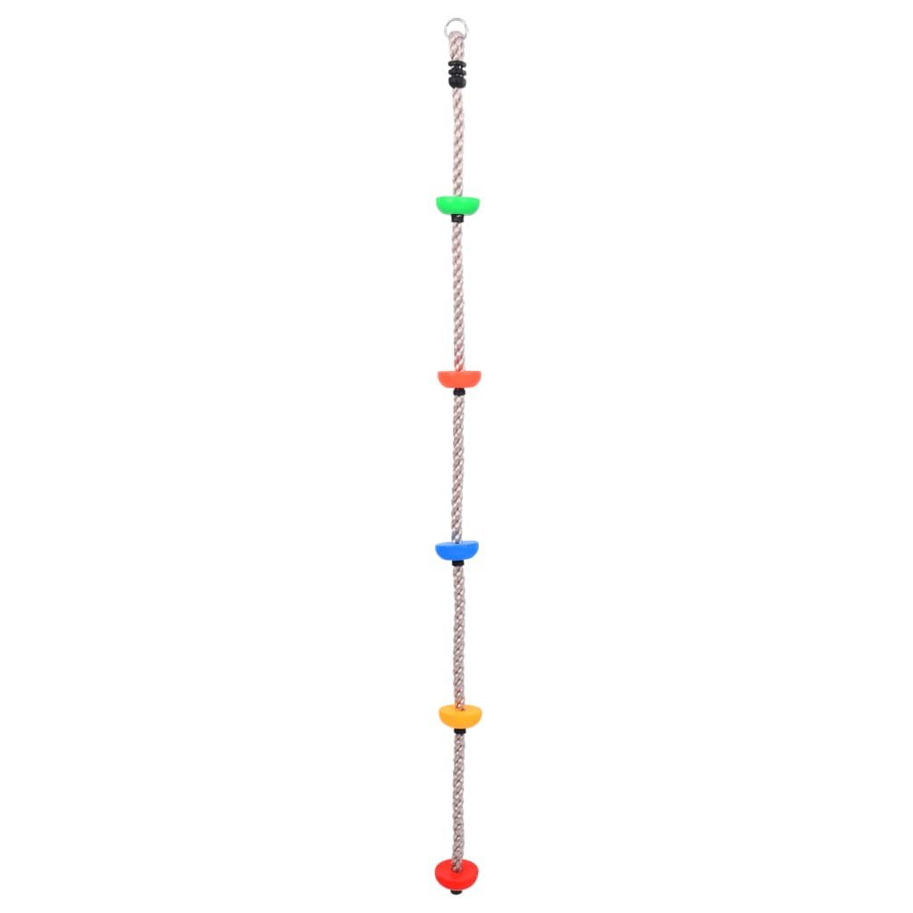 Vidaxl klimtouw met schijven 200 cm