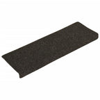 Vidaxl trapmatten zelfklevend 15 stuks 65x21x4 cm antraciet rechthoekige rand