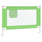 Vidaxl bedhekje peuter 90x25 cm stof groen
