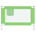 Vidaxl bedhekje peuter 90x25 cm stof groen