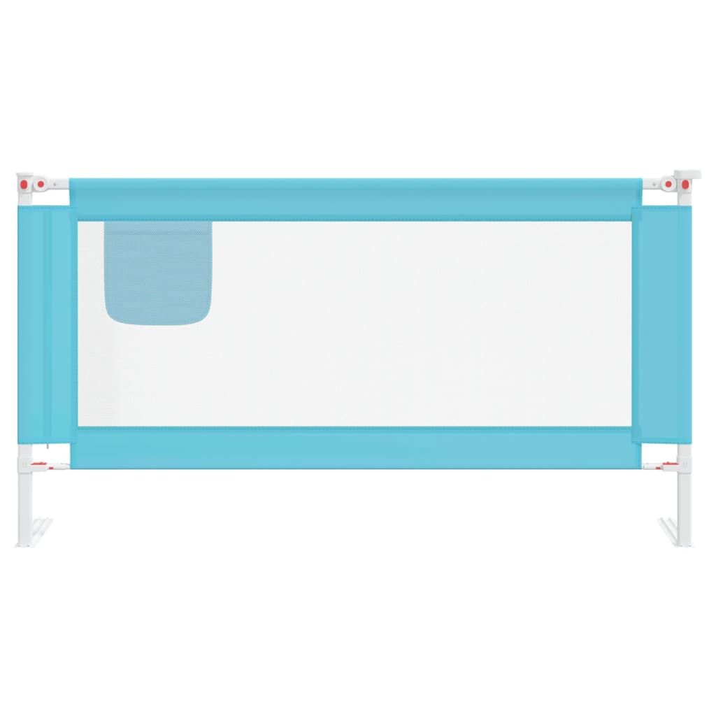 Vidaxl bedhekje peuter 160x25 cm stof blauw