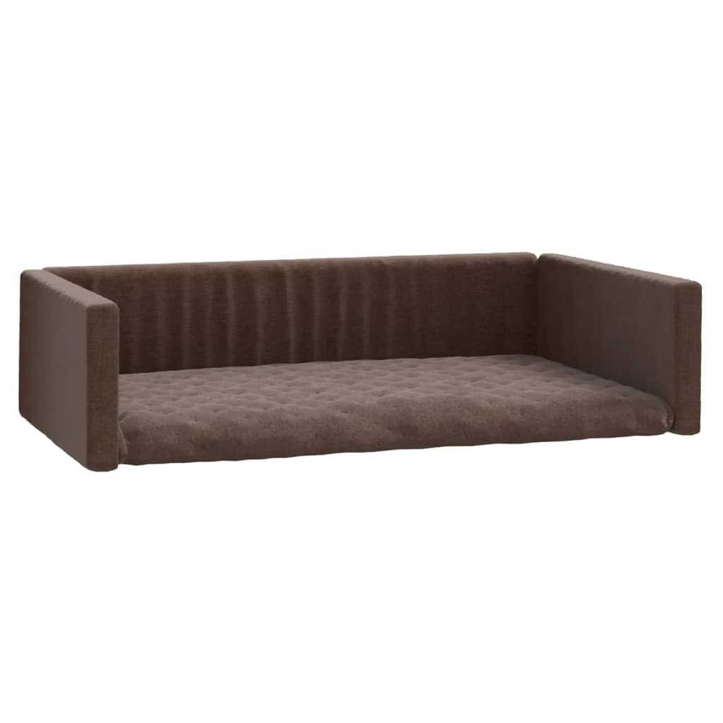 VidaXL Autohondenmand linnen-look 70x45 cm bruin