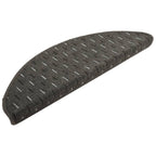 VidaXL Trapmatten 15 st 56x17x3 cm antracietkleurig