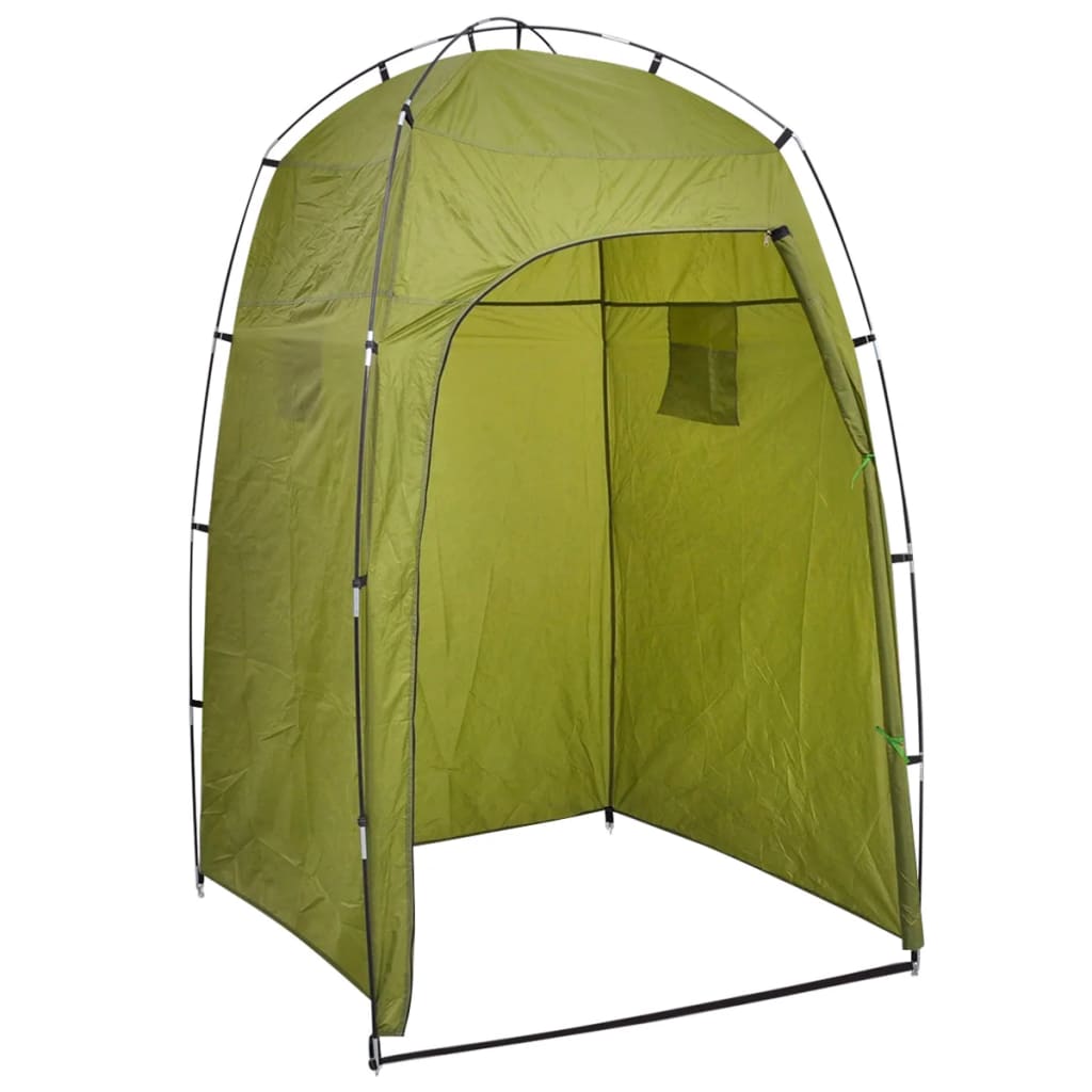 VidaXL Kampeertoilet met tent draagbaar 10 + 10 L
