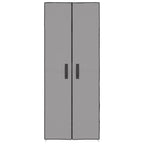 Vidaxl schoenenkast 60x30x166 cm stof grijs
